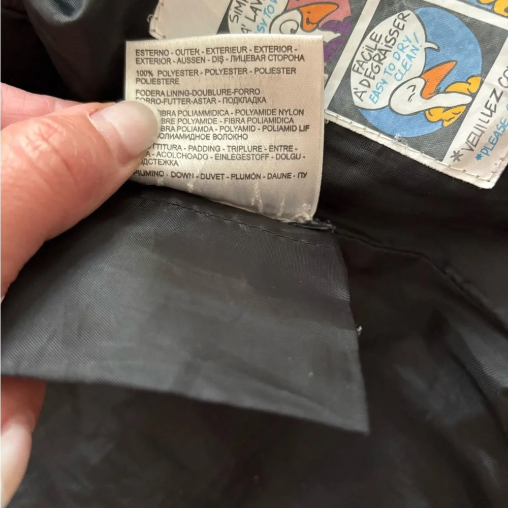 SALE‼️MONCLER Down Black Puffer Jacket with adjustable hood size 1 - Picture 10 of 16